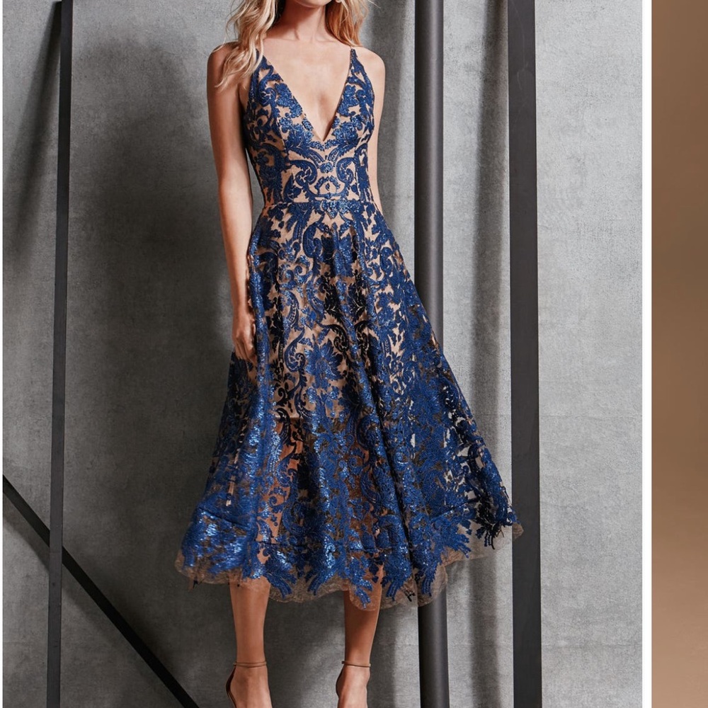 Dress the Population Blair Embellished cocktail Dress